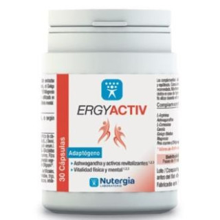 ErgyActiv 30 cápsulas - Vitaminas | STG Farma