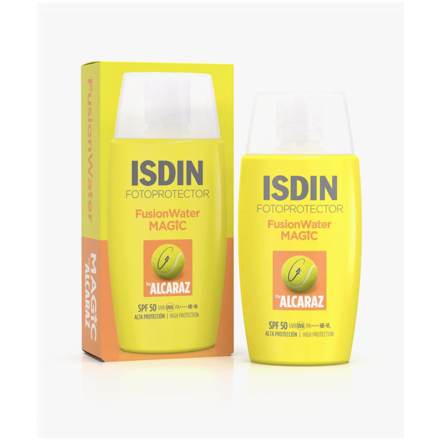 Isdin Fusion Water Magic by Alcaraz SPF50 50 ml - Protector solar facial 50 SPF | STG Farma