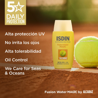 Isdin Fusion Water Magic by Alcaraz SPF50 50 ml - Protector solar facial 50 SPF | STG Farma
