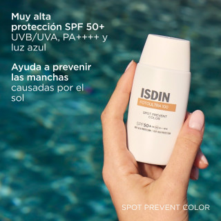 Isdin Spot Prevent Color Fusion Fluid SPF50+ 50 ml - Solares | STG Farma