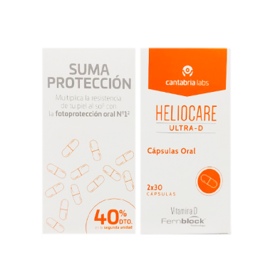 Heliocare Ultra D Duplo 2x30 cápsulas