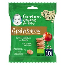 Gerber Nutripuffs Cereales con Tomate 7g