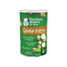 Gerber Organic Nutripuffs Plátano 35g