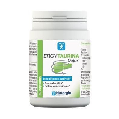 ErgyTaurina Detox 60 cápsulas