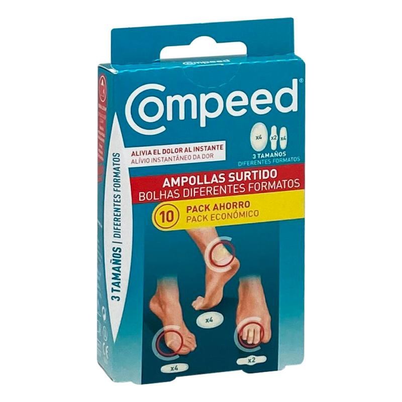 Compeed Ampollas Surtido 3 tamaños 10 unidades