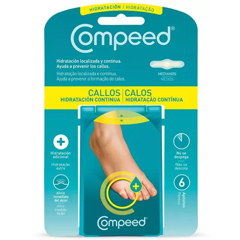 Compeed Callos Hidratación Continua 6 unidades