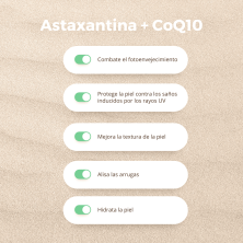 Kobho Astaxantina + CoQ10 60 cápsulas