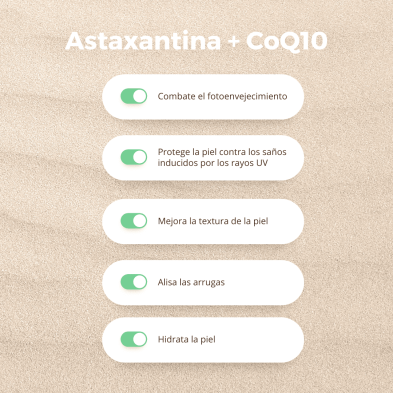 Kobho Astaxantina + CoQ10 60 cápsulas