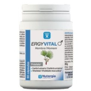 ErgyVital Hombre 60 cápsulas - Hormonal y salud íntima | STG Farma