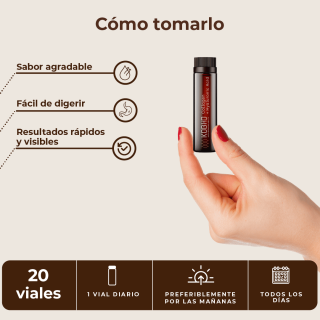 Kobho Colágeno + Ácido Hialurónico 20 viales - Colágeno | STG Farma