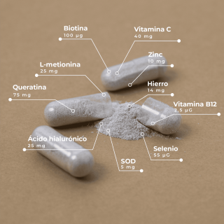 Kobho Hair & Nail Booster 60 cápsulas - Pelo y uñas | STG Farma