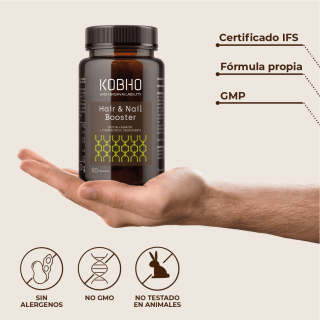 Kobho Hair & Nail Booster 60 cápsulas - Pelo y uñas | STG Farma