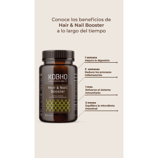 Kobho Hair & Nail Booster 60 cápsulas - Pelo y uñas | STG Farma