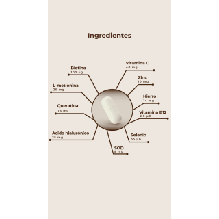 Kobho Hair & Nail Booster 60 cápsulas - Pelo y uñas | STG Farma