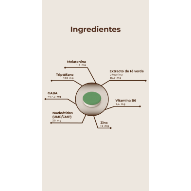 Kobho Melatonina + L-Triptófano 60 cápsulas