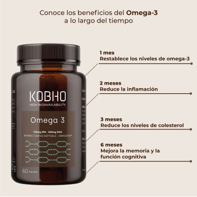 Kobho Omega 3 60 cápsulas