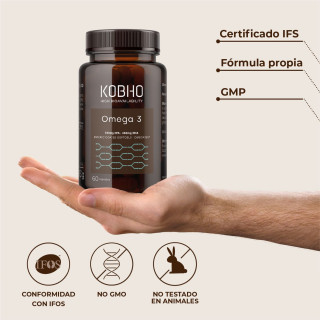 Kobho Omega 3 60 cápsulas - Omega 3 | STG Farma