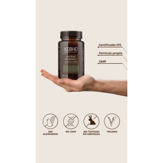 Kobho Pre Post Probiótico 60 cápsulas - Probióticos | STG Farma