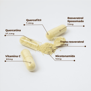 Kobho Trans Resveratrol + Quercetina 60 cápsulas - Resveratrol | STG Farma
