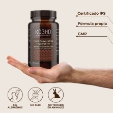 Kobho Trans Resveratrol + Quercetina 60 cápsulas