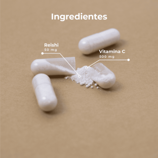 Kobho Vitamina C Reishi 60 Cápsulas - Vitamina C | STG Farma