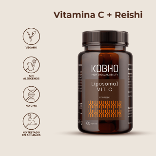Kobho Vitamina C Reishi 60 Cápsulas - Vitamina C | STG Farma