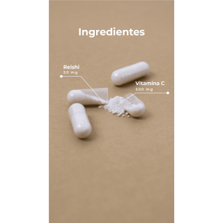 Kobho Vitamina C Reishi 60 Cápsulas - Vitamina C | STG Farma
