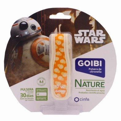 Goibi Pulsera de Citronela Nature Star Wars Naranja