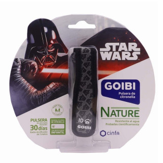 Goibi Pulsera de Citronela Nature Star Wars Negra - Insectos | STG Farma