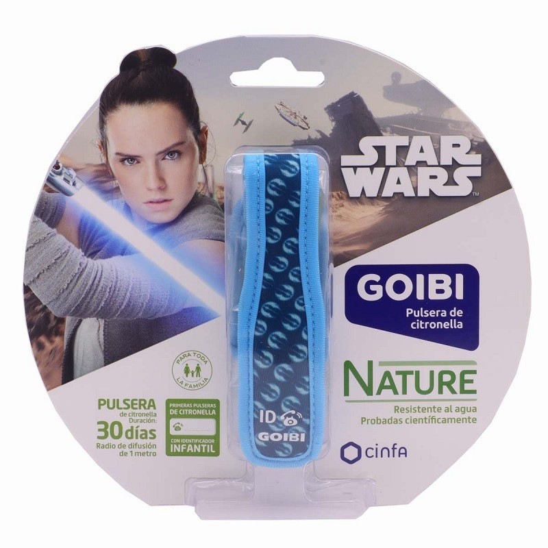 Goibi Pulsera de Citronela Nature Star Wars Azul