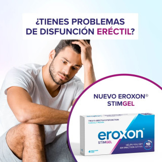 Eroxon Stimgel Gel 4 Tubos Monodosis - Lubricantes | STG Farma