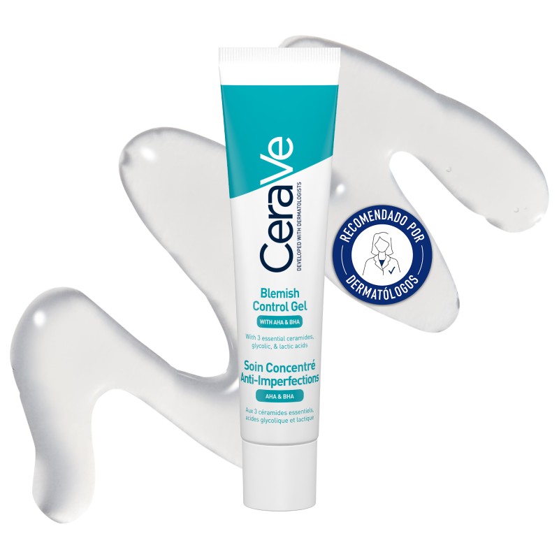 CeraVe Gel Control Imperfecciones con AHA & BHA 40 ml