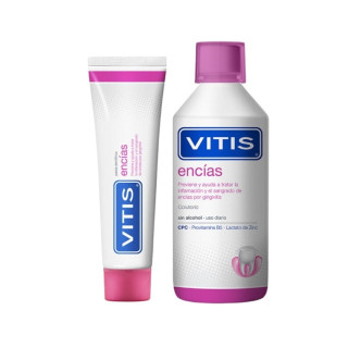 Vitis Encías Pack Colutorio + Pasta - Colutorios | STG Farma