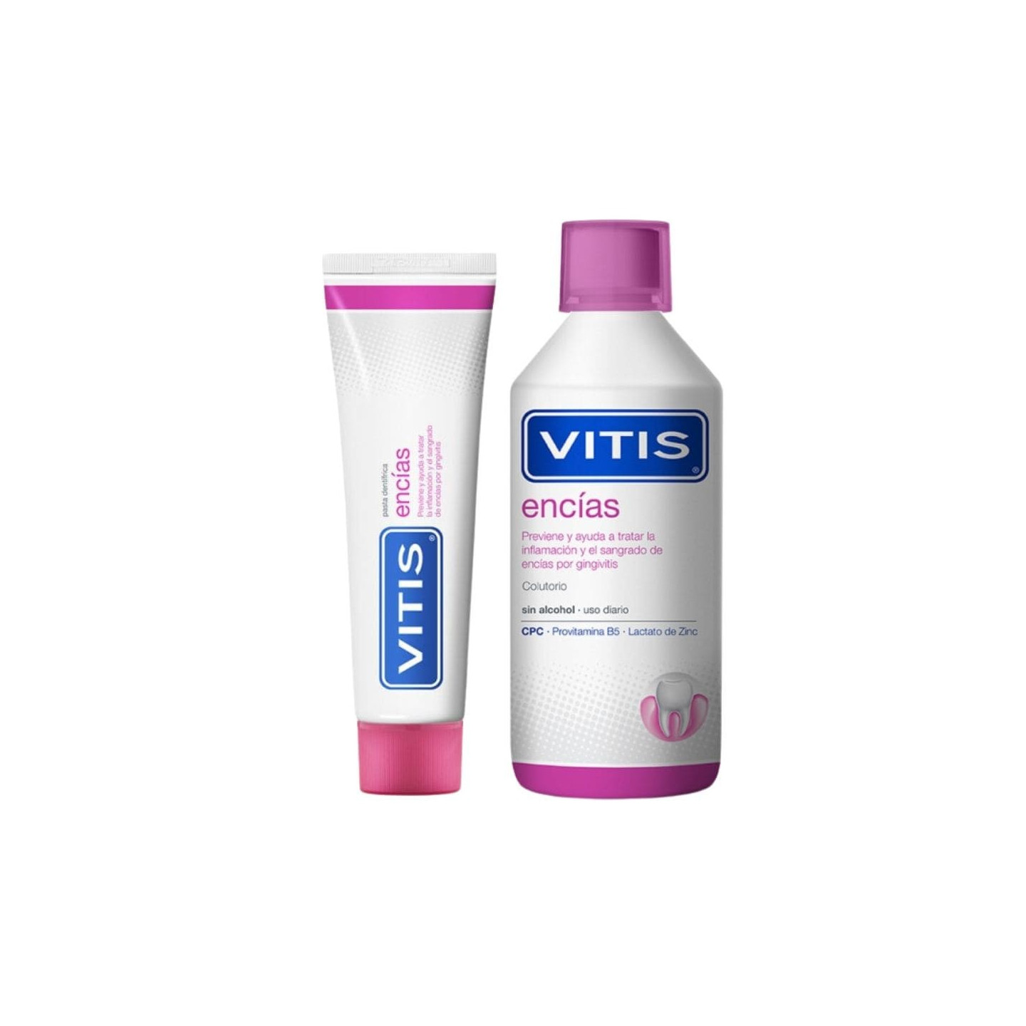 Vitis Encías Pack Colutorio + Pasta - Colutorios | STG Farma