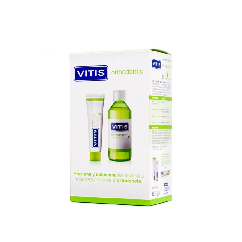 Vitis Orthodontic Pack Colutorio y Pasta