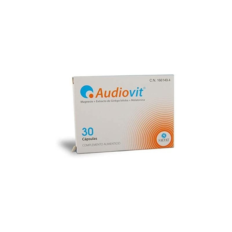 Audiovit 30 cápsulas