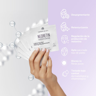 Neoretin Discrom Control Peeling Despigmentante 6 discos - Mascarillas y ampollas faciales | STG Farma