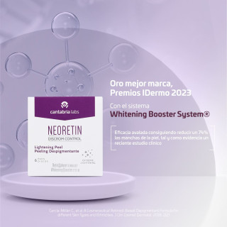 Neoretin Discrom Control Peeling Despigmentante 6 discos - Mascarillas y ampollas faciales | STG Farma