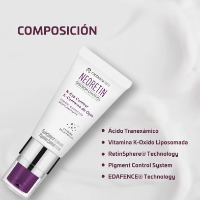 Neoretin Discrom Control K Contorno de Ojos Despigmentante 15 ml