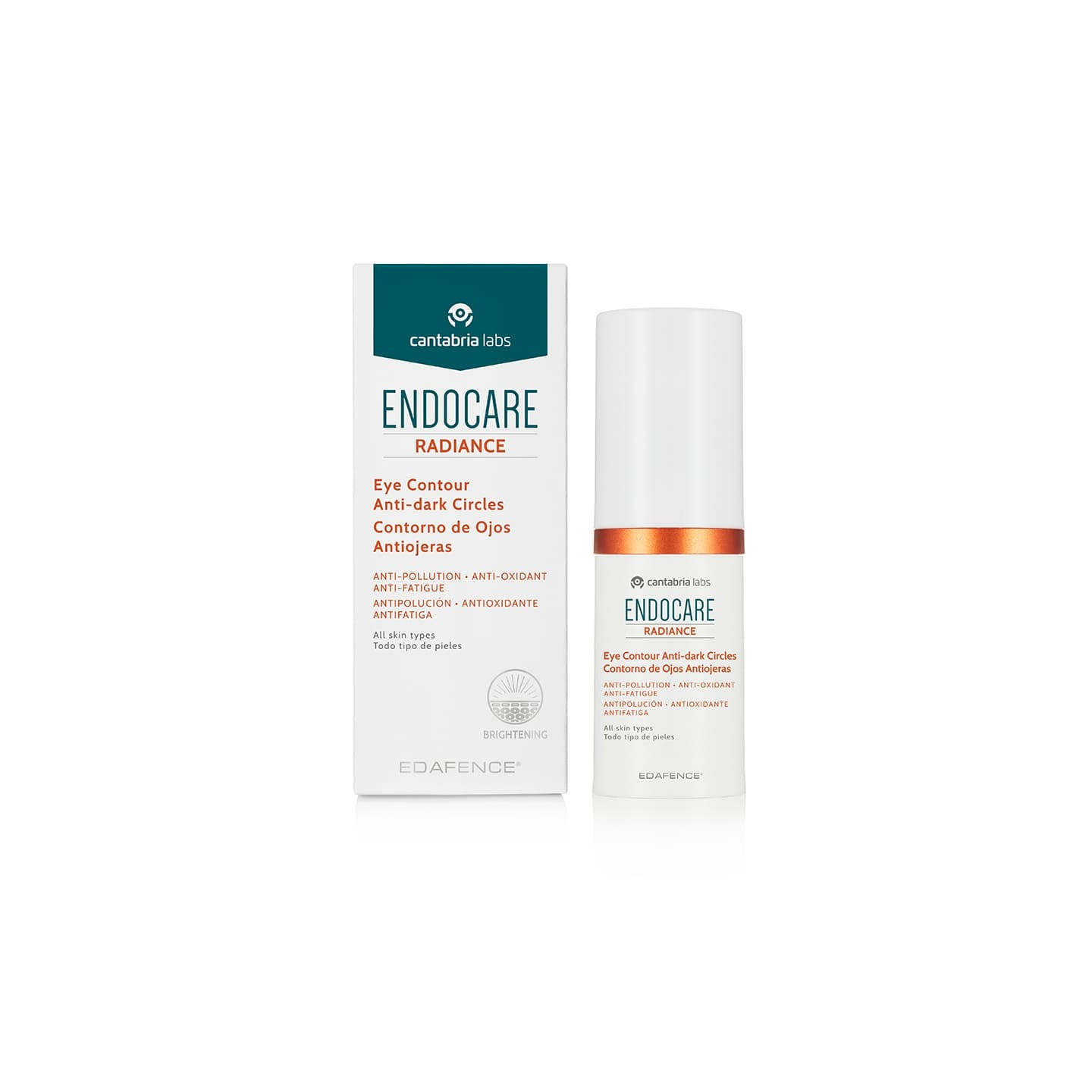 Endocare Radiance Edafence Contorno de Ojos 15 ml - Contorno de ojos | STG Farma