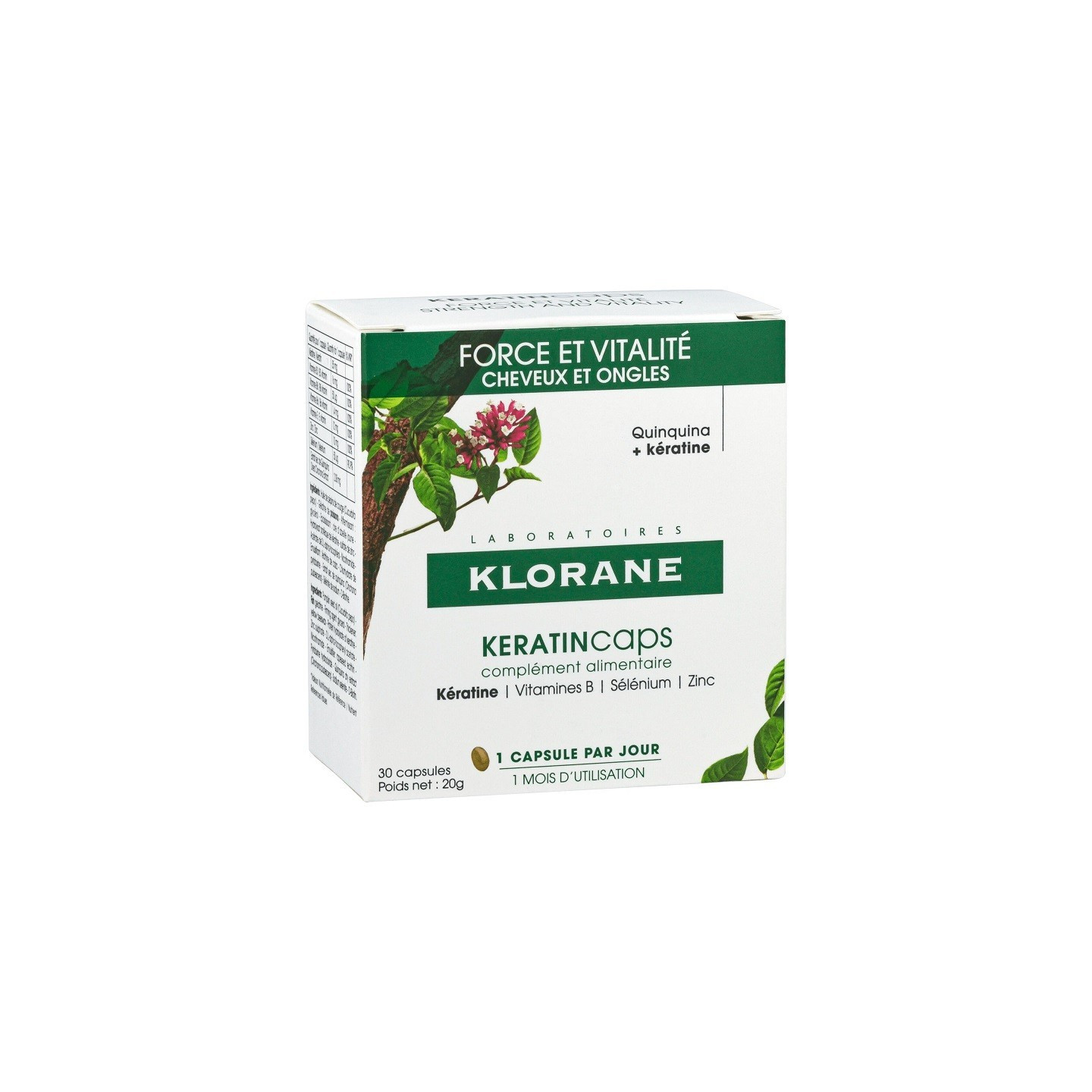 Klorane KeratinCaps 30 cápsulas