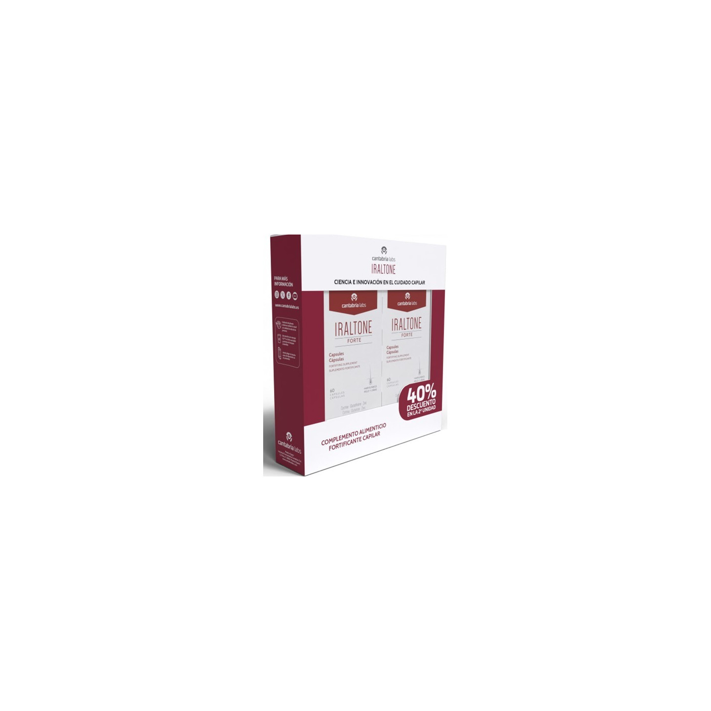 Duplo Iraltone Forte 60 cápsulas