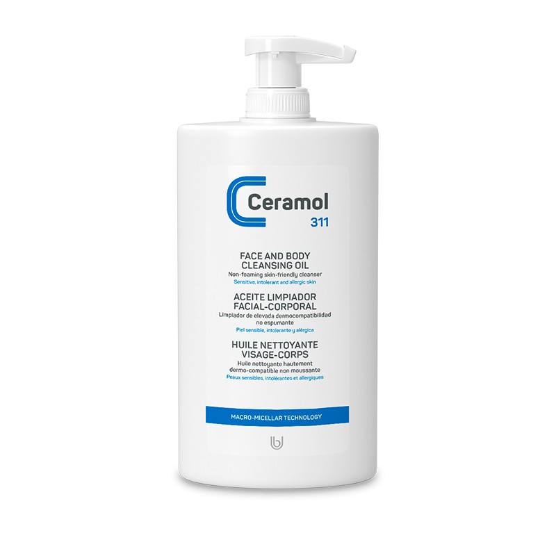 Ceramol Aceite Limpiador Facial Corporal 311 400 ml