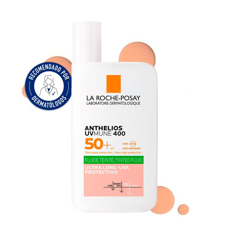 La Roche Posay Anthelios Fluido Invisible Oil Control Color SPF50+ 50 ml