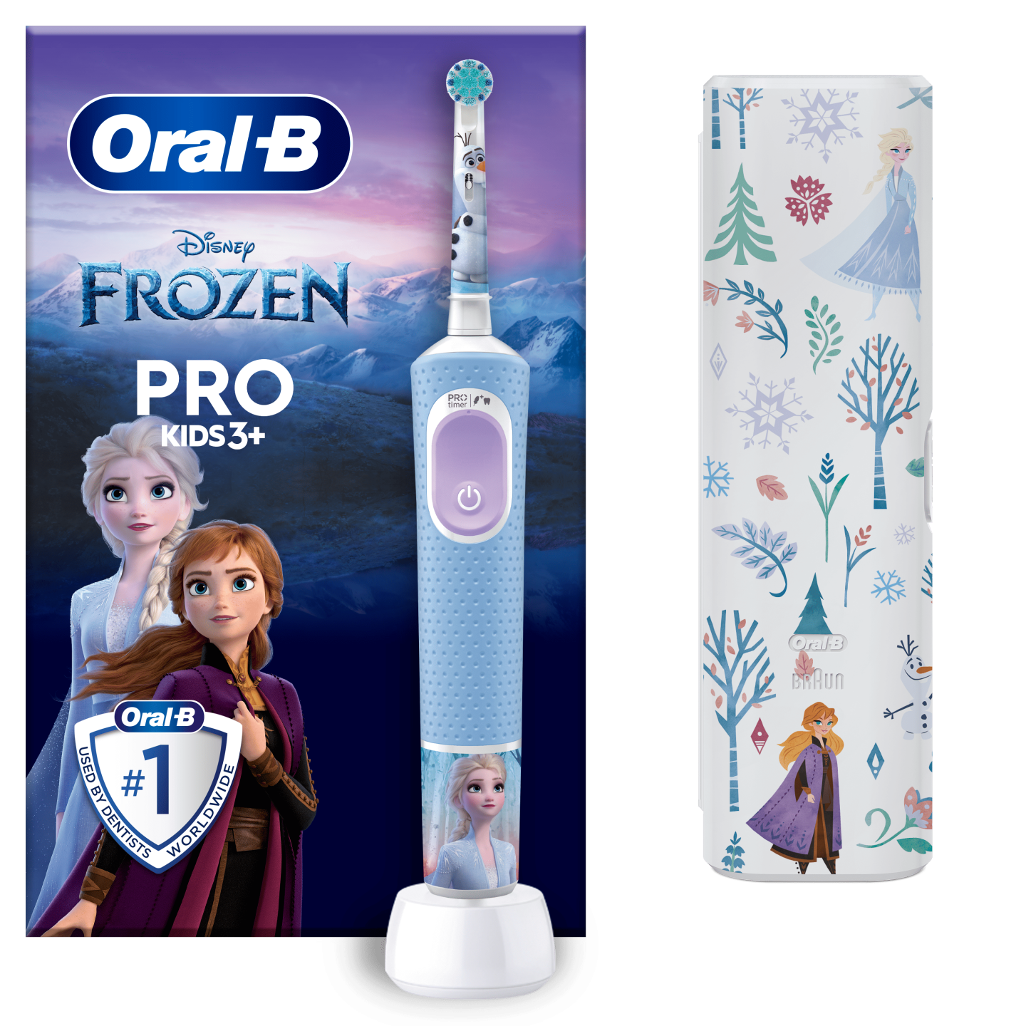 Oral B Cepillo Dental Eléctrico Recargable Frozen - Cepillos | STG Farma