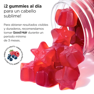 Lashilé Good Hair 60 gominolas - Pelo y uñas | STG Farma