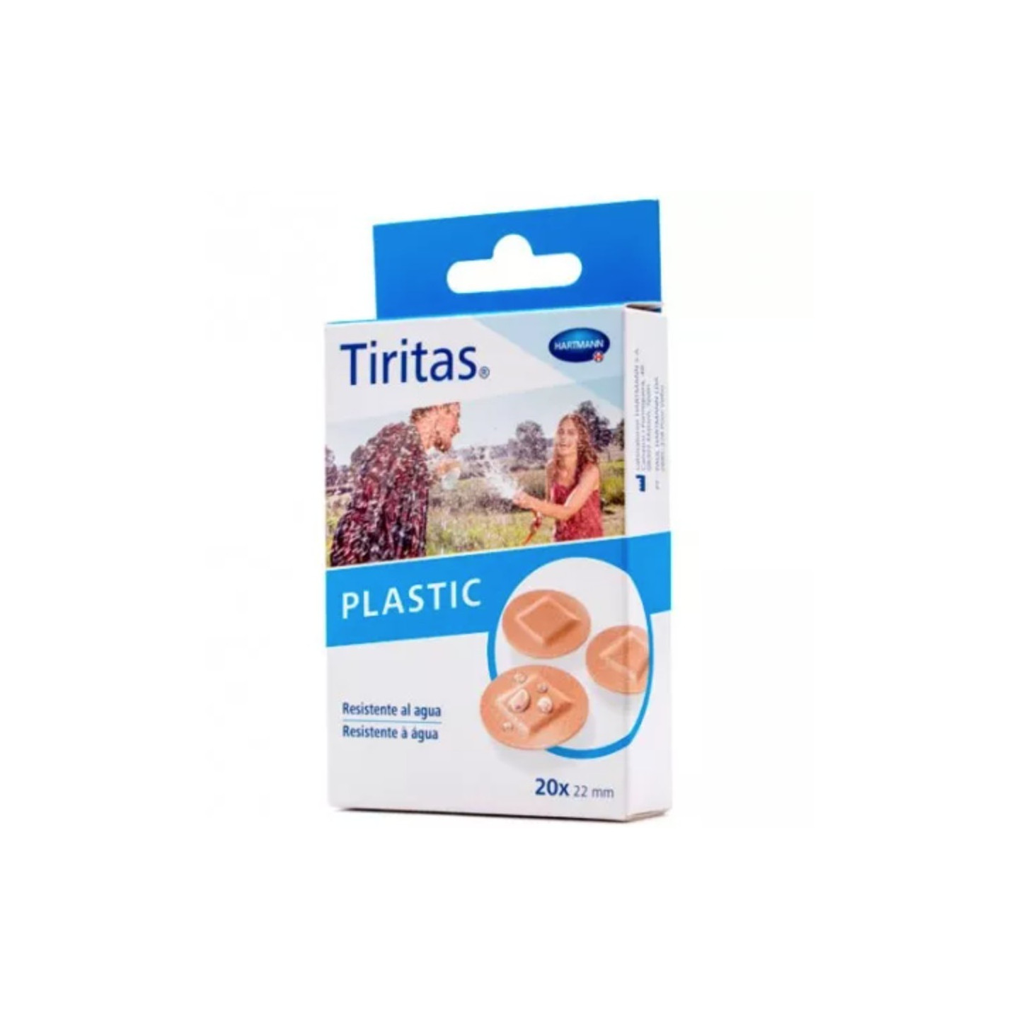Tiritas Plastic redondas 20 unidades