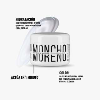 Moncho Moreno Mascarilla One Minute Wonder 100 ml - Mascarillas y acondicionadores | STG Farma