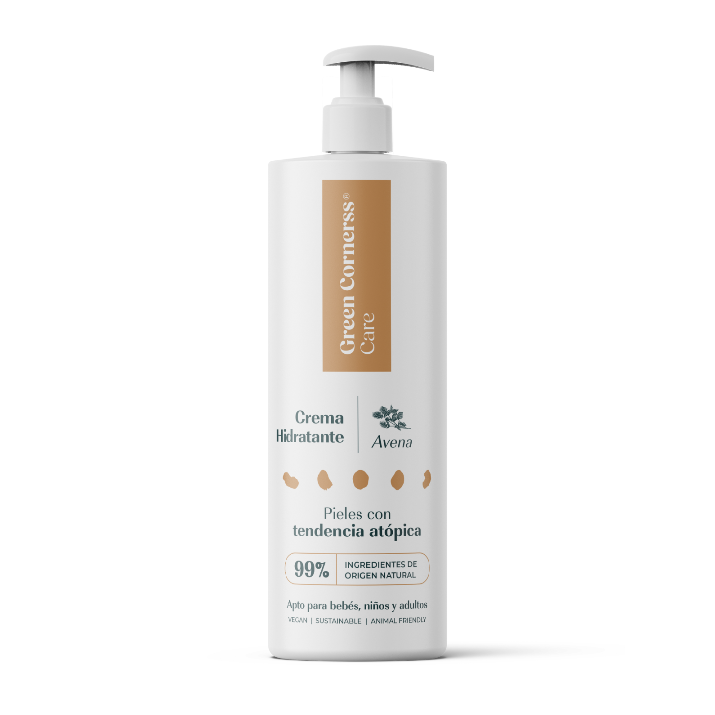 Green Cornerss Crema Hidratante de Avena 280 ml - Hidratación corporal | STG Farma