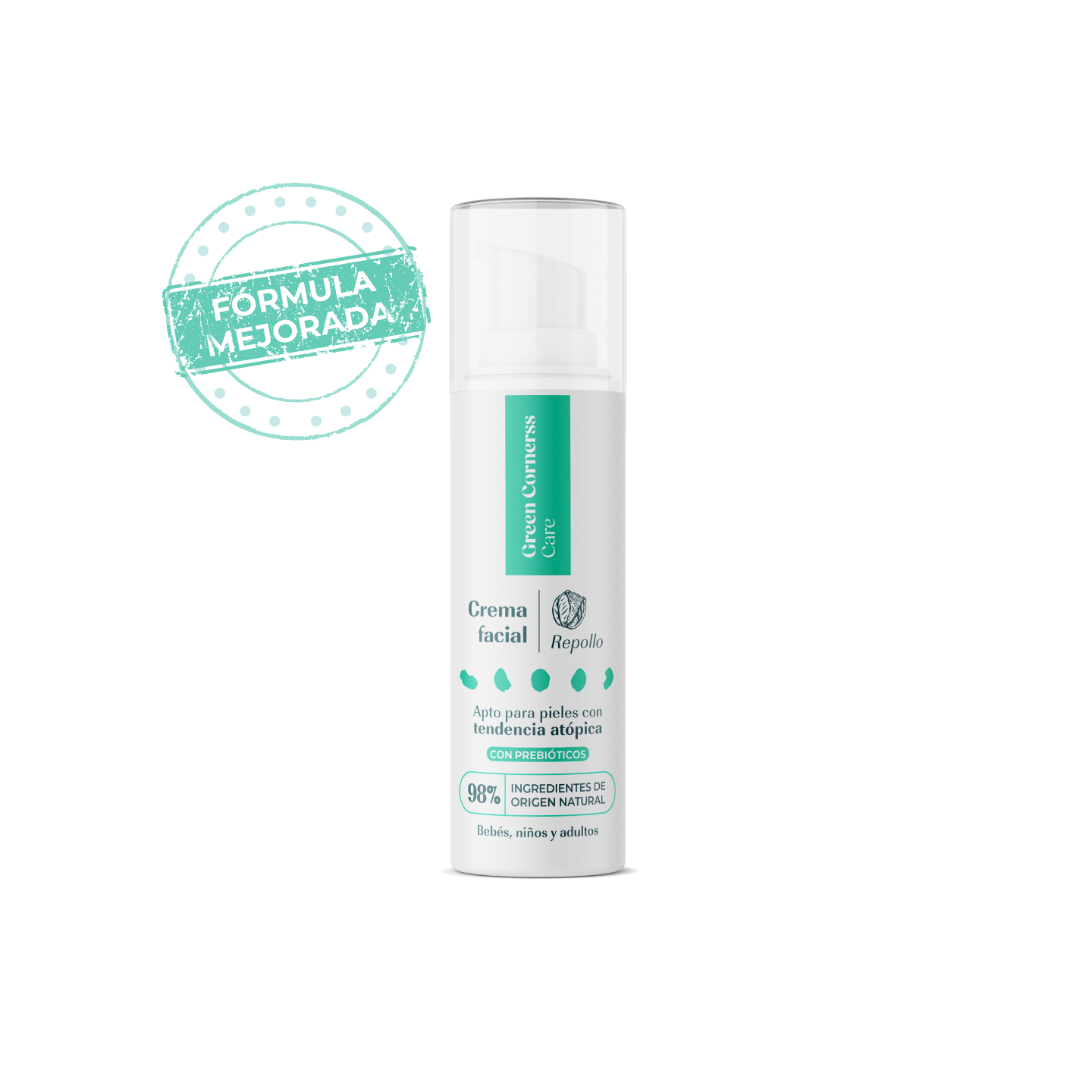 Green Cornerss Crema Facial de Repollo 50 ml - Crema | STG Farma